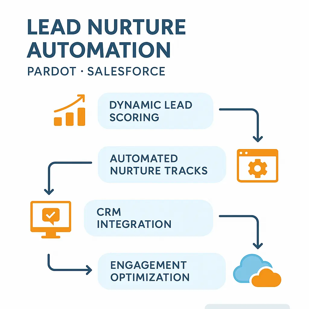 Lead nurture automation Pardot Salesforce case study
