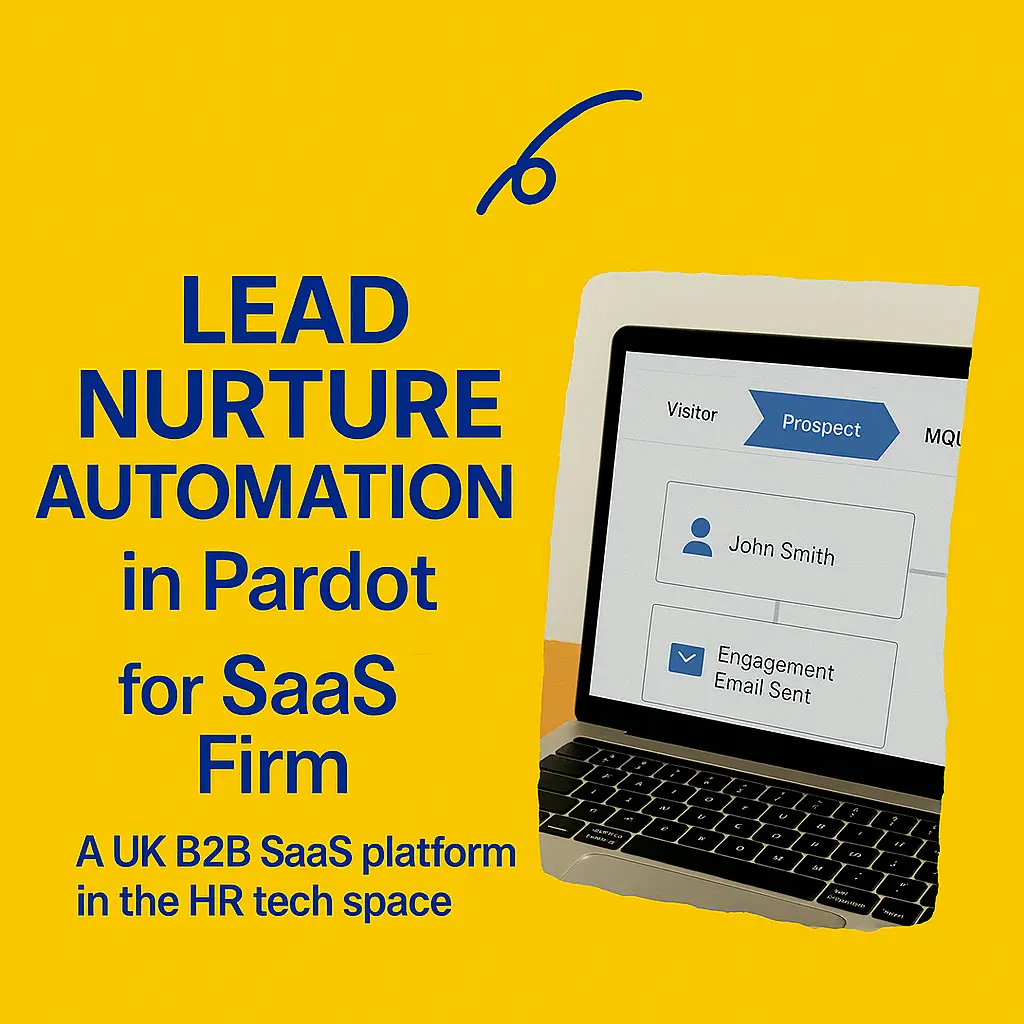 Lead nurture automation case study using Pardot and Salesforce