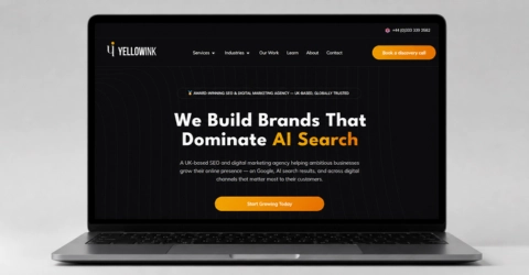 yellowink-website-launch